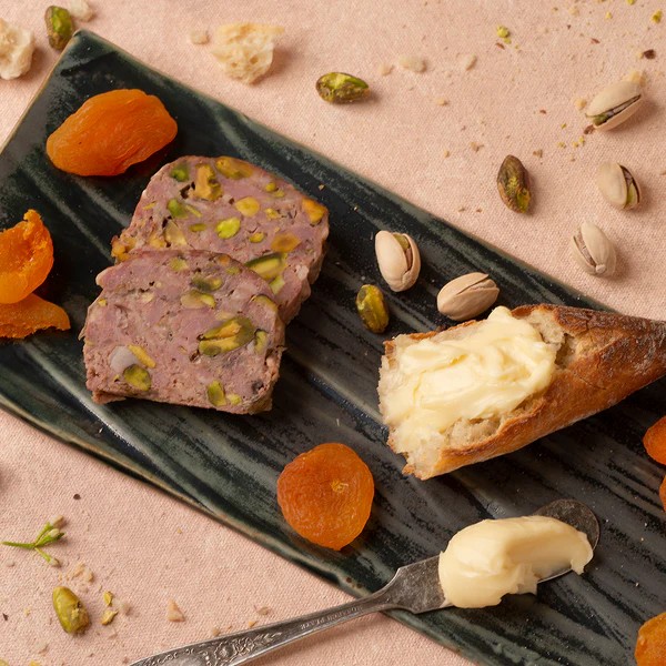 Pork & Poultry Liver Pâté with Pistachios