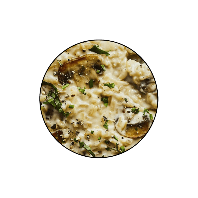 Orgetto aux Champignons Orgetto aux Champignons